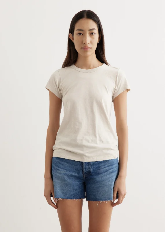 Trendy Boutique Online Slub T-Shirt