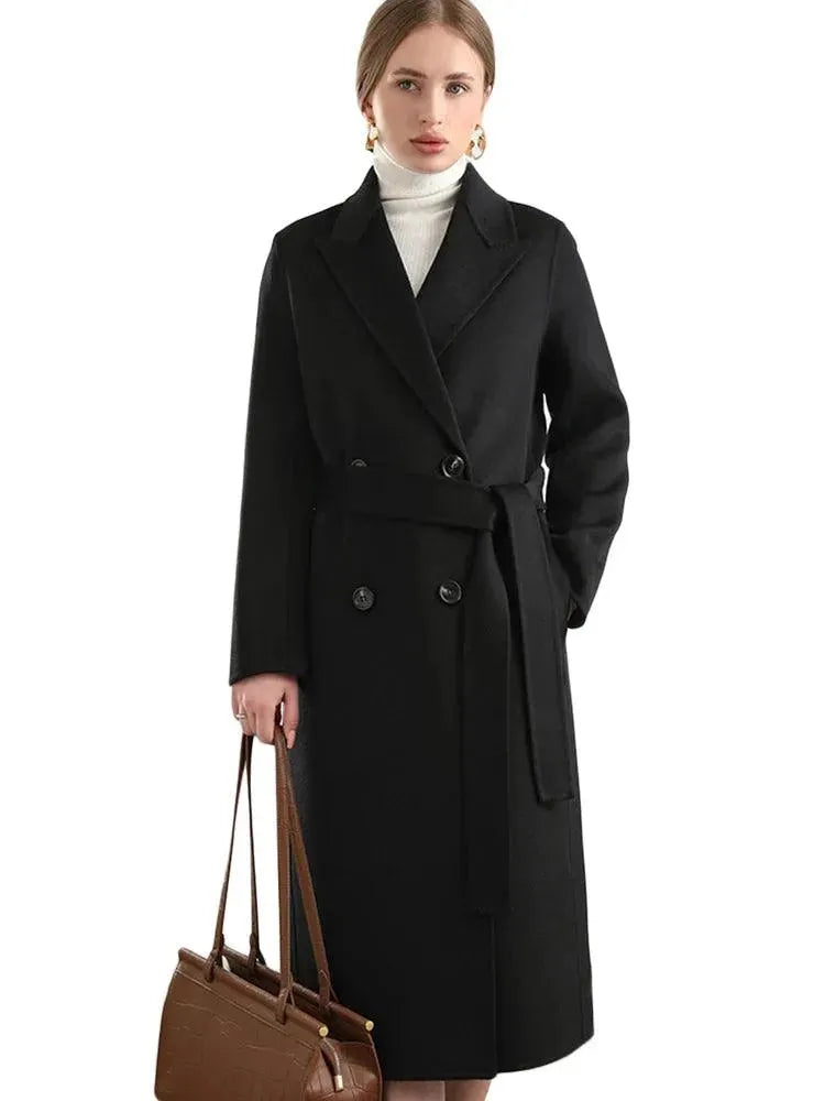 Hot Trends Women's Winter Wool Wrap Coat