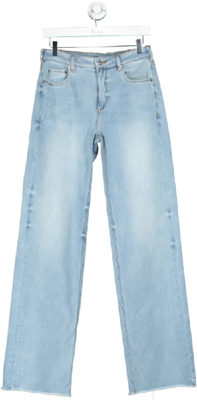 Online Boutiques Best SER.O.YA. Light Blue Coastline Terry Jeans W26