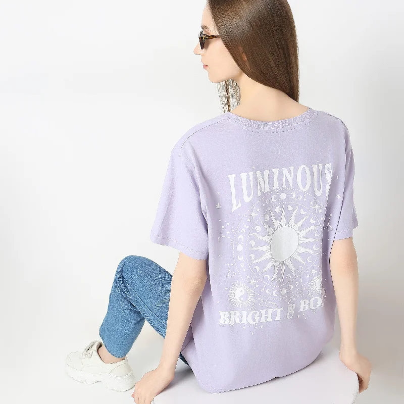 Women's Fashion Clothing Oversize Graphic T-Shirt